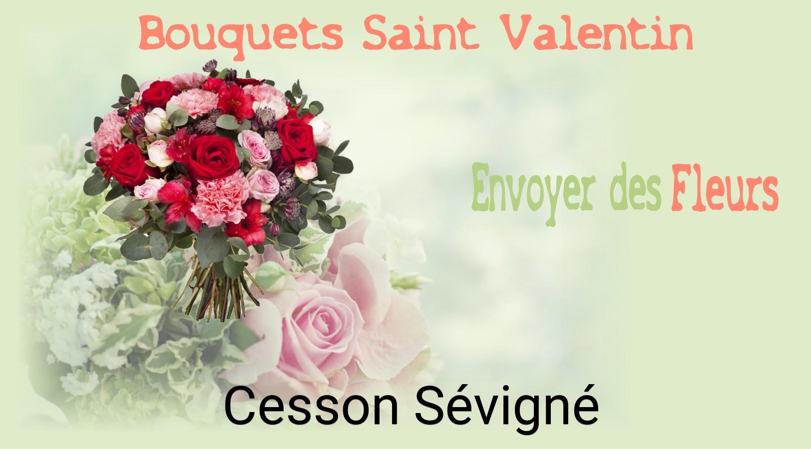 Roses de Saint-Valentin livrées à Cesson-Sévigné